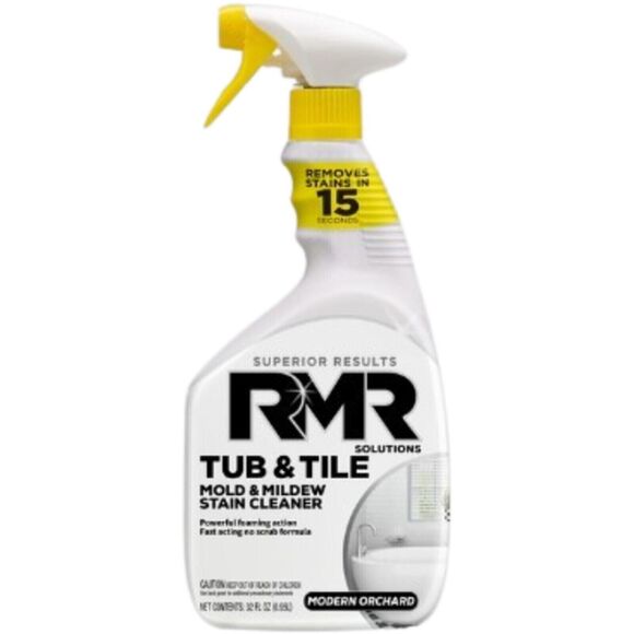 RMR Tub and Tile Cleaner 32 oz Modern Orchard Scent Mold & Mildew Stain Remover - Picture 1 of 3
